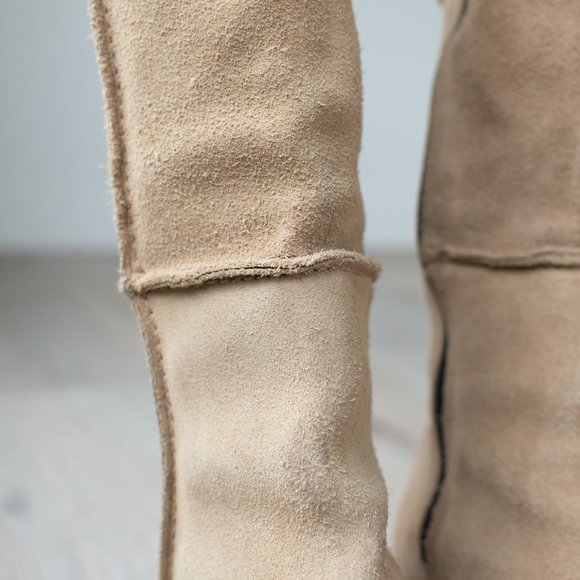 Suede tall boots made in Spain SZ 37 - Picture 3 of 16